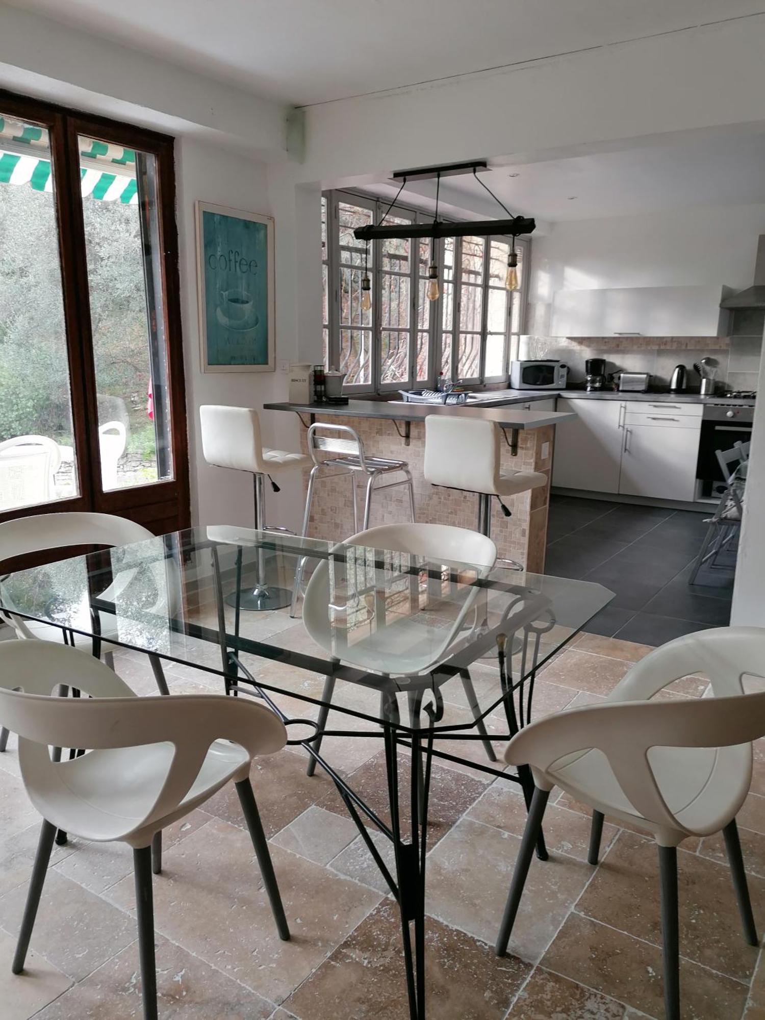 Charmant Rez De Villa Climatise Renove, 90M2 Avec Parking Cassis Buitenkant foto